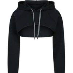 NWT Cropped Nike DRI FIT Hoodie